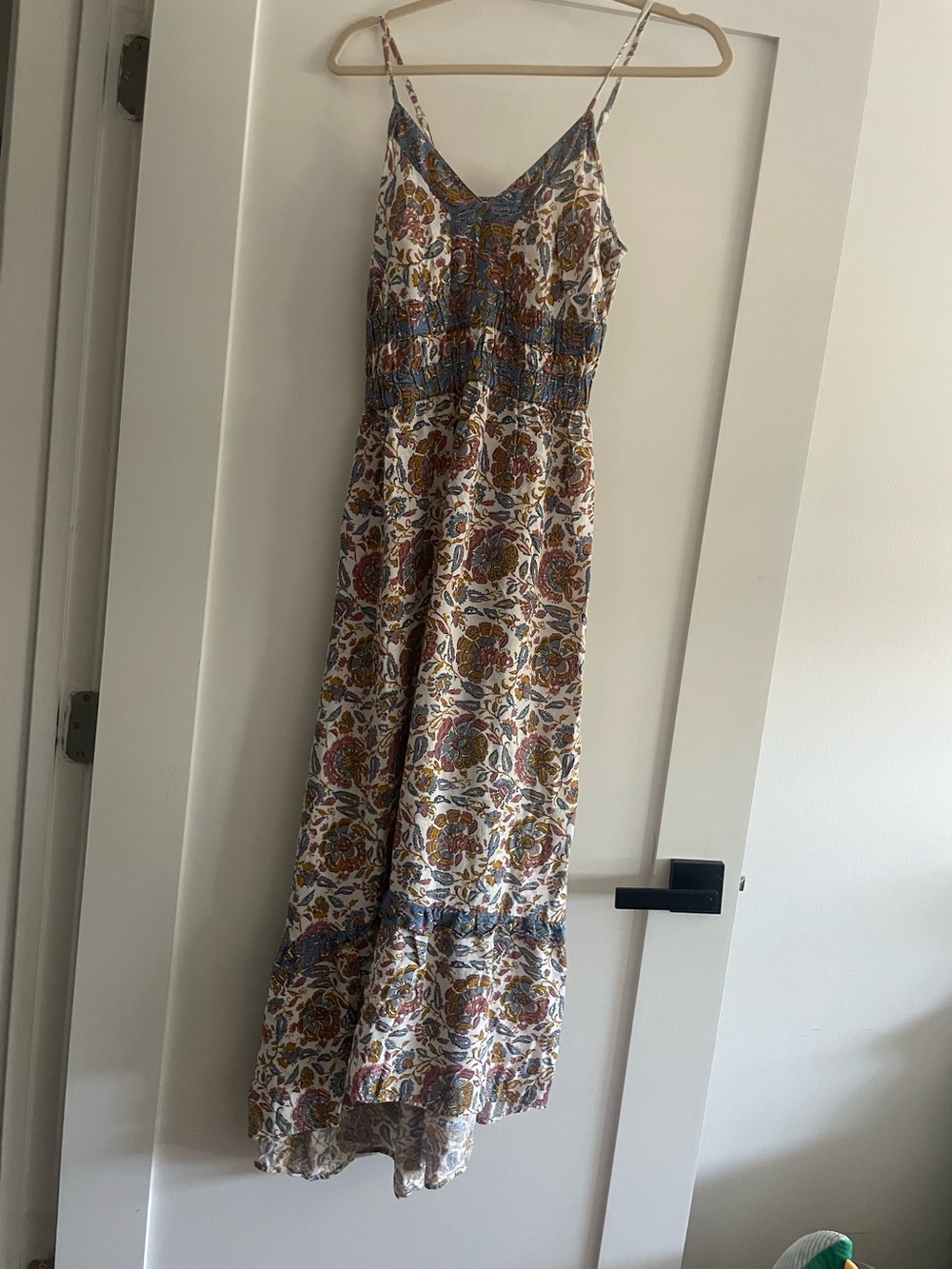 Sincerely Jules Maxi Dress with Smocked back 🤍🩷🩵💛🤍